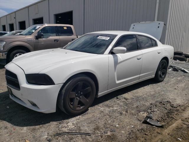 2C3CDXAT1CH154045 - 2012 DODGE CHARGER POLICE WHITE photo 1