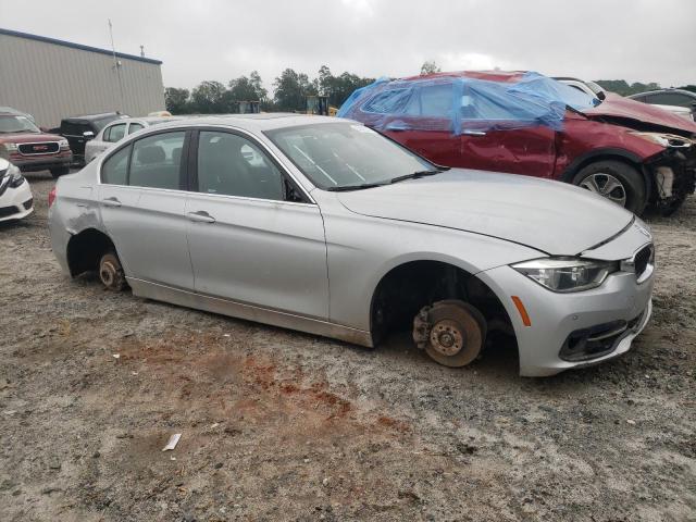 WBA8D9G57JNU71061 - 2018 BMW 330 XI SILVER photo 4