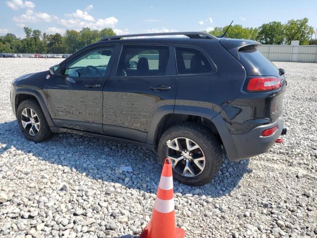 1C4PJMBS1EW110092 - 2014 JEEP CHEROKEE TRAILHAWK BLACK photo 2