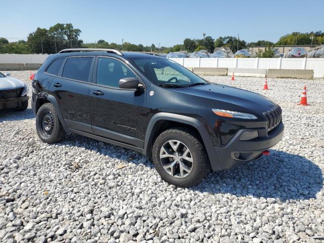 1C4PJMBS1EW110092 - 2014 JEEP CHEROKEE TRAILHAWK BLACK photo 4