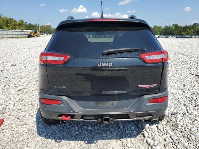 1C4PJMBS1EW110092 - 2014 JEEP CHEROKEE TRAILHAWK BLACK photo 6