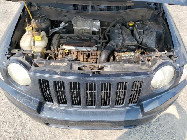 1J8FF47W37D305997 - 2007 JEEP COMPASS GRAY photo 12