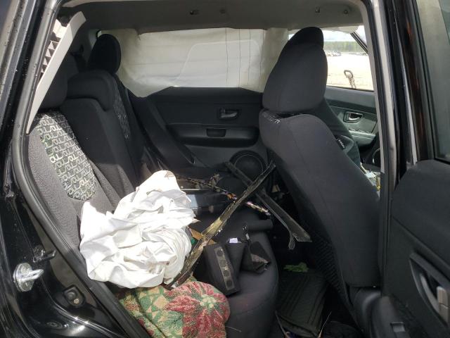 KNDJT2A27B7212606 - 2011 KIA SOUL + BLACK photo 10