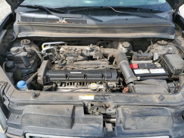 KNDJT2A27B7212606 - 2011 KIA SOUL + BLACK photo 11