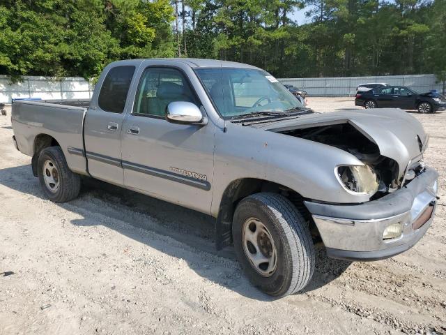 5TBRT34122S291435 - 2002 TOYOTA TUNDRA ACCESS CAB ვერცხლისფერი ფოტო 4