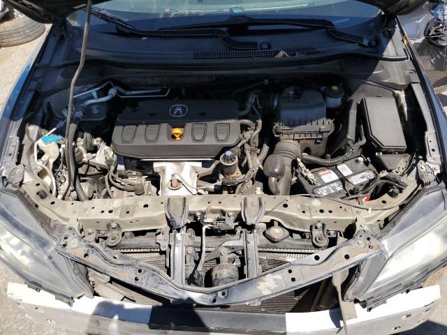 19VDE1F35DE018672 - 2013 ACURA ILX 20 GRAY photo 11