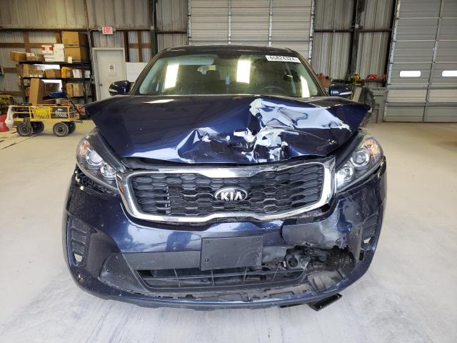 5XYPG4A36KG436312 - 2019 KIA SORENTO L BLUE photo 5