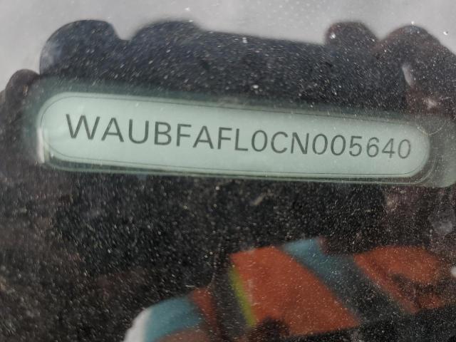 WAUBFAFL0CN005640 - 2012 AUDI A4 PREMIUM BLACK photo 12