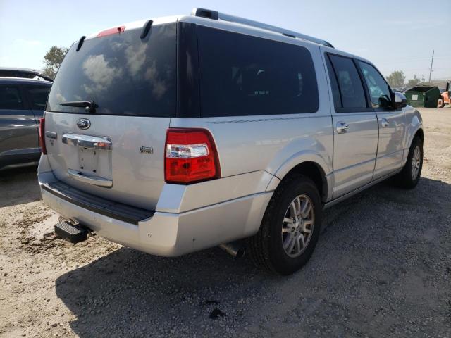 1FMJK1K50EEF27720 - 2014 FORD EXPEDITION EL LIMITED SILVER photo 3