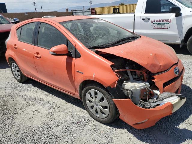 JTDKDTB32D1040635 - 2013 TOYOTA PRIUS C ORANGE photo 4