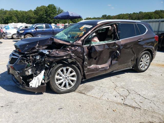 LRBFXCSA4LD102751 - 2020 BUICK ENVISION ESSENCE BROWN photo 1