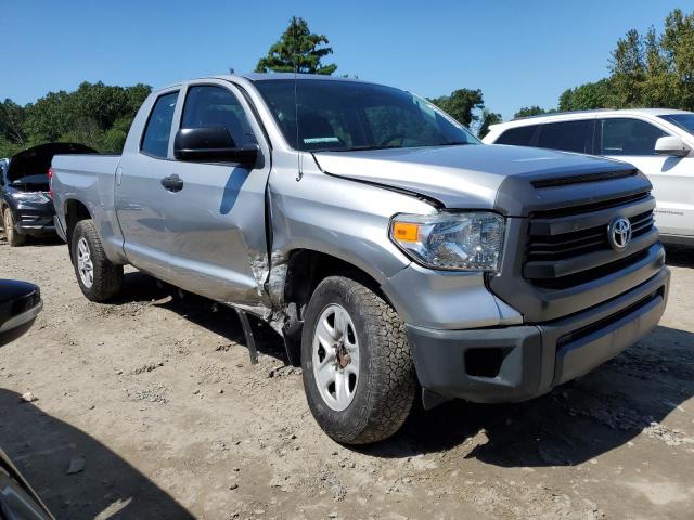 5TFRM5F1XFX084143 - 2015 TOYOTA TUNDRA DOUBLE CAB SR/SR5 SILVER photo 4
