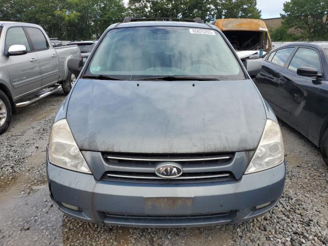 KNDMB233676151624 - 2007 KIA SEDONA EX BLUE photo 5