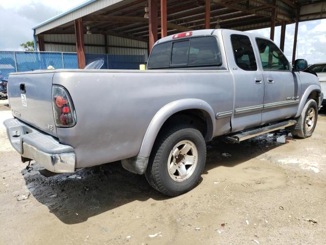 5TBRT34122S329620 - 2002 TOYOTA TUNDRA ACCESS CAB ნაცრისფერი ფოტო 3