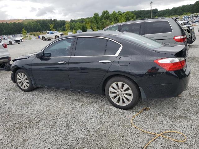 1HGCR3F82EA004913 - 2014 HONDA ACCORD EXL BLACK photo 2