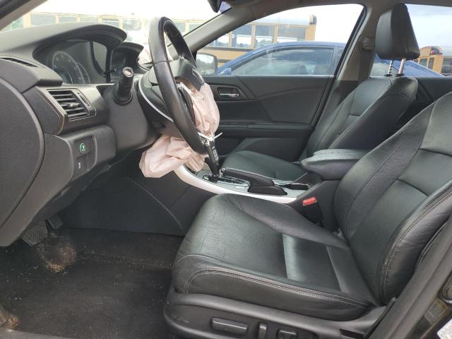 1HGCR3F82EA004913 - 2014 HONDA ACCORD EXL BLACK photo 7