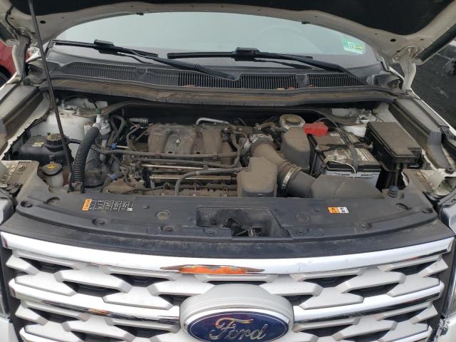 1FM5K8D8XJGC13007 - 2018 FORD EXPLORER XLT Blanc photo 12