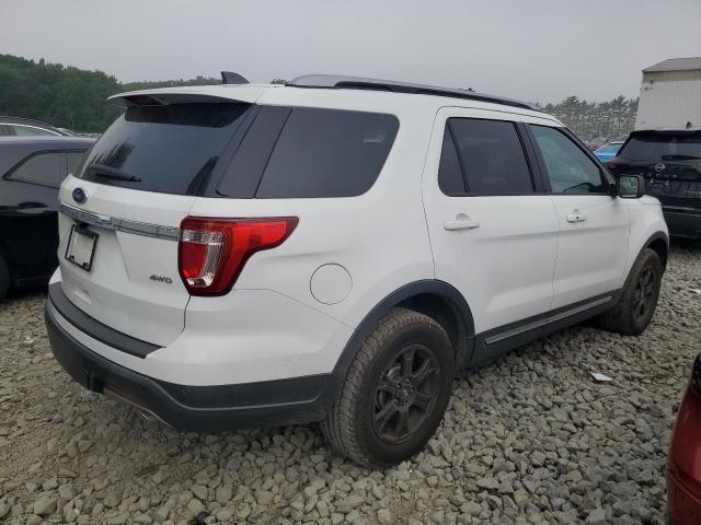 1FM5K8D8XJGC13007 - 2018 FORD EXPLORER XLT Blanc photo 3