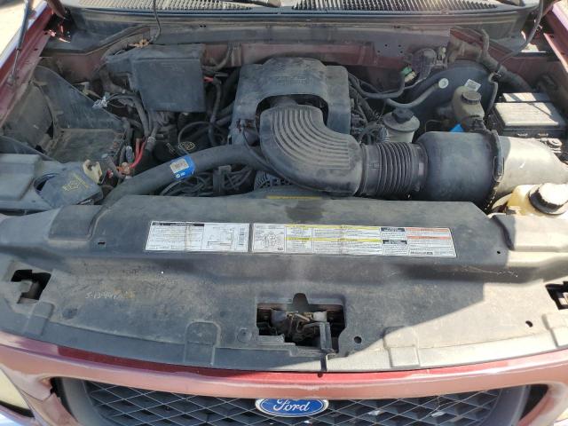 1FTDX1769VKA95649 - 1997 FORD F150 BURGUNDY photo 11