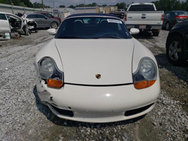 WP0CA29821U625069 - 2001 PORSCHE BOXSTER WHITE photo 5