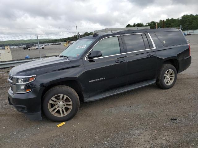 1GNSKHKC1HR158130 - 2017 CHEVROLET SUBURBAN K1500 LT BLACK photo 1