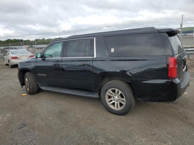 1GNSKHKC1HR158130 - 2017 CHEVROLET SUBURBAN K1500 LT BLACK photo 2