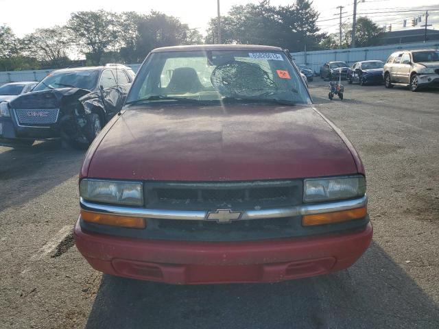 1GCCS145518203715 - 2001 CHEVROLET S TRUCK S10 RED photo 5