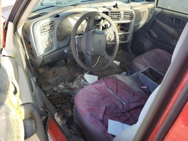 1GCCS145518203715 - 2001 CHEVROLET S TRUCK S10 RED photo 8