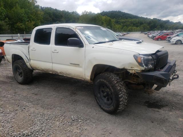 5TELU42NX7Z444062 - 2007 TOYOTA TACOMA DOUBLE CAB WHITE photo 4