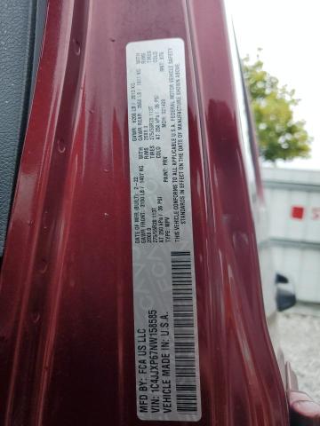 1C4JJXP67NW158585 - 2022 JEEP WRANGLER U SAHARA 4XE BURGUNDY photo 13