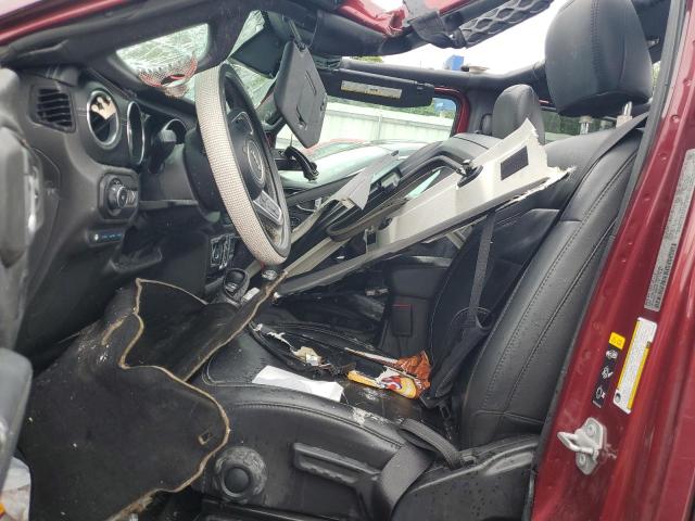 1C4JJXP67NW158585 - 2022 JEEP WRANGLER U SAHARA 4XE BURGUNDY photo 7