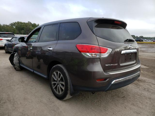 5N1AR2MN3FC615074 - 2015 NISSAN PATHFINDER S 灰色 照片 3