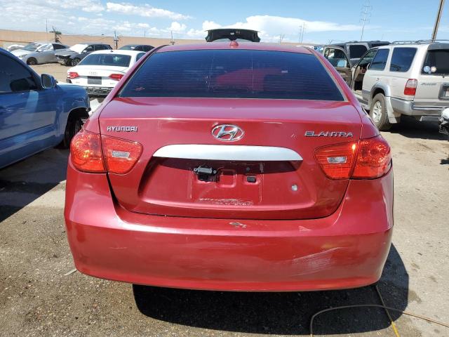 KMHDU46D17U221869 - 2007 HYUNDAI ELANTRA GLS BURGUNDY photo 6