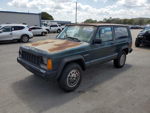 1J4FT27SXRL136405 - 1994 JEEP CHEROKEE SE GREEN photo 1