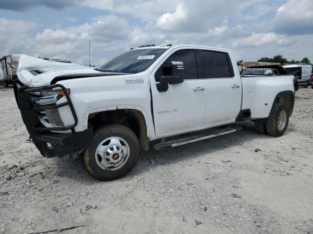 1GC4YVEY3NF128145 - 2022 CHEVROLET SILVERADO K3500 HIGH COUNTRY WHITE photo 1