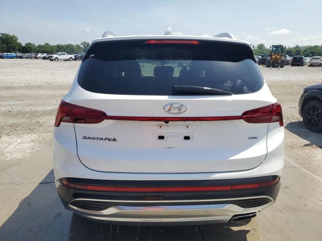 5NMS2DAJ3NH460116 - 2022 HYUNDAI SANTA FE SEL WHITE photo 6