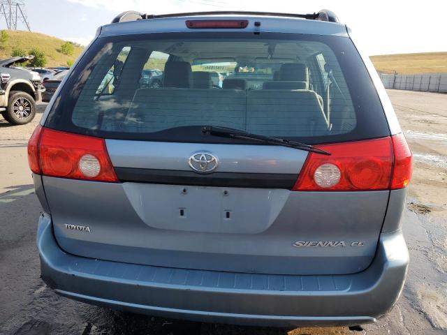 5TDKK4CC5AS341179 - 2010 TOYOTA SIENNA CE BLUE photo 6