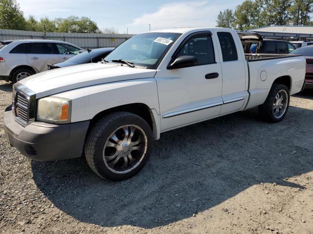 1D7HE22K65S180584 - 2005 DODGE DAKOTA ST WHITE photo 1