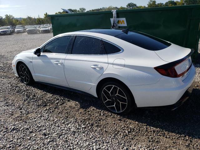 KMHL14JC1PA308529 - 2023 HYUNDAI SONATA N LINE WHITE photo 2