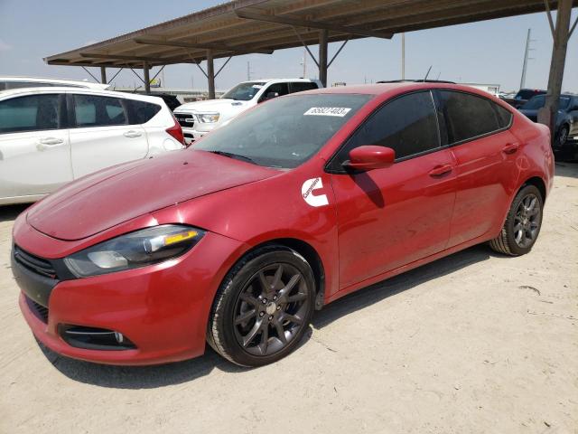 1C3CDFFA6GD823222 - 2016 DODGE DART SXT SPORT RED photo 1