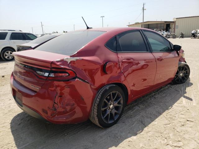 1C3CDFFA6GD823222 - 2016 DODGE DART SXT SPORT RED photo 3