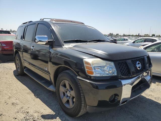 5N1AA08A05N705644 - 2005 NISSAN ARMADA SE BLACK photo 4