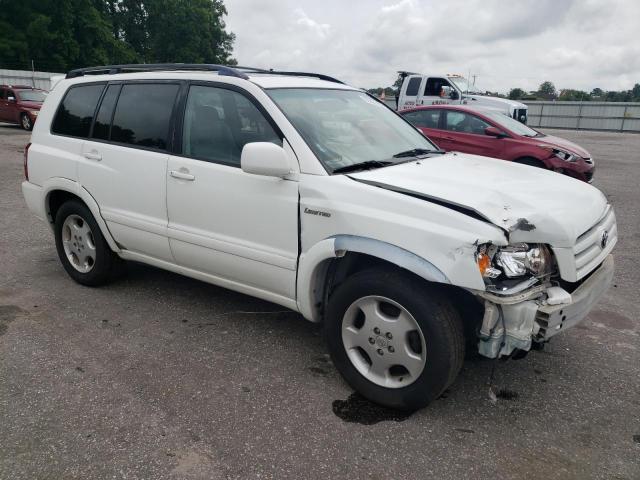 JTEDP21A740029996 - 2004 TOYOTA HIGHLANDER BASE WHITE photo 4