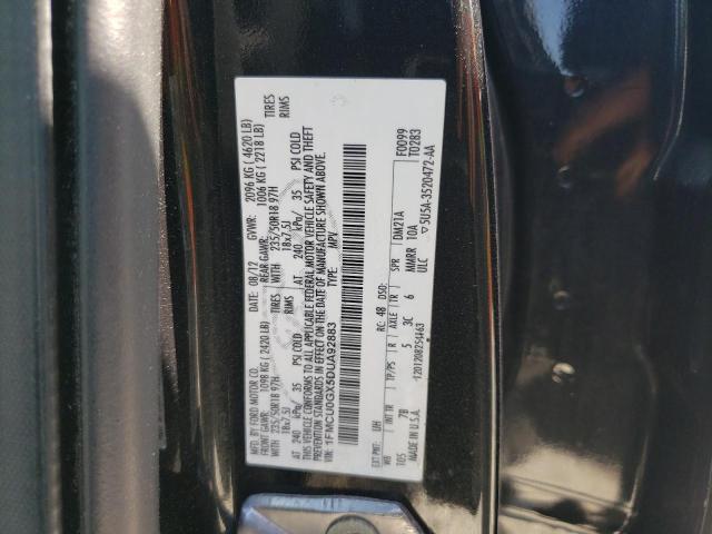 1FMCU0GX5DUA92883 - 2013 FORD ESCAPE SE BLACK photo 13