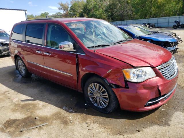 2C4RC1CG2ER277095 - 2014 CHRYSLER TOWN & COU TOURING L BURGUNDY photo 4