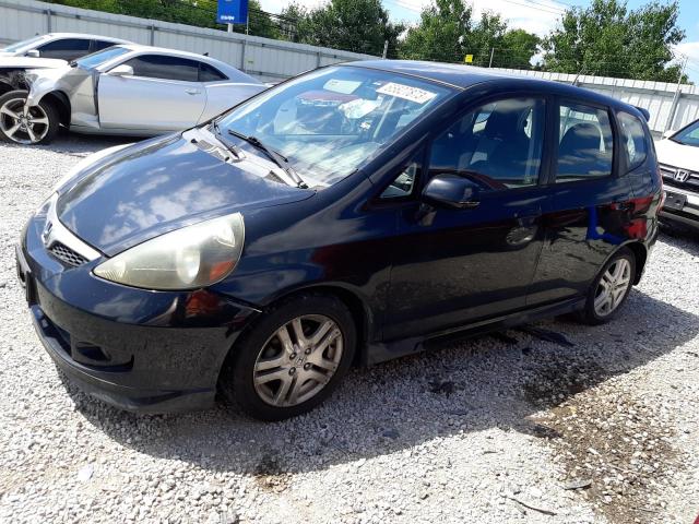 JHMGD38607S042470 - 2007 HONDA FIT S 黑色 照片 1