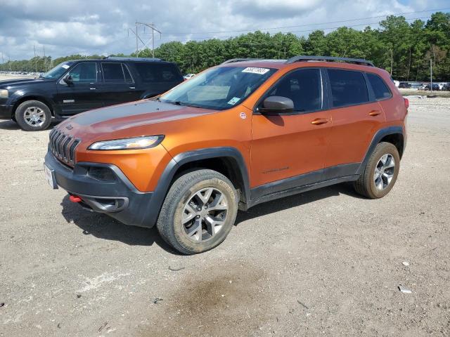 1C4PJMBSXFW582213 - 2015 JEEP CHEROKEE TRAILHAWK Narıncı foto 1