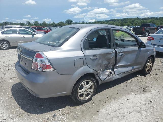 KL1TD5DE7AB119455 - 2010 CHEVROLET AVEO LS SILVER photo 3