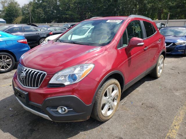 KL4CJCSB9FB125970 - 2015 BUICK ENCORE RED photo 1