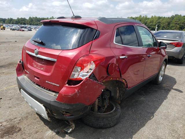 KL4CJCSB9FB125970 - 2015 BUICK ENCORE RED photo 3